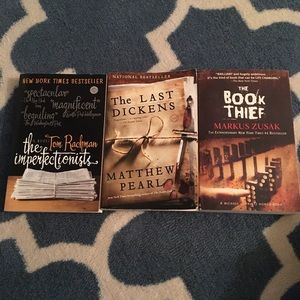 Books set of 3